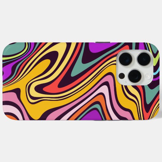 Seamless Marble Texture Case-Mate iPhoneケース (裏面 (横))