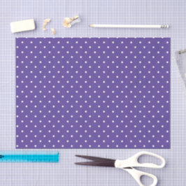 Seamless  medium purple polka dot pattern 薄葉紙