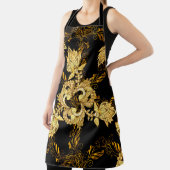 Seamless oriental ornament in the style of baroque エプロン (インサイチュ)