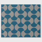 Seamless pastel pattern in 60s style. Wrapping pap ラッピングペーパー (フラット)