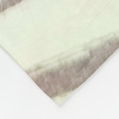 Seamless patchwork background with paisley and flo フリースブランケット (角)