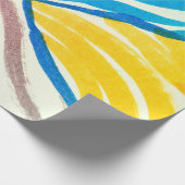 Seamless patchwork background with paisley and flo ラッピングペーパー (角)