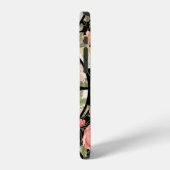 seamless patchwork floral pattern iPhoneケース (左側面)