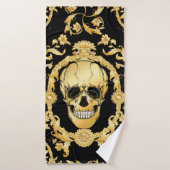 Seamless pattern, background In baroque, rococo, v バスタオル (バスタオル)