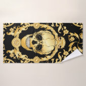 Seamless pattern, background In baroque, rococo, v バスタオル (バスタオル)