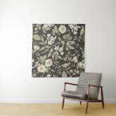 Seamless pattern. Beautiful fabric blooming realis タペストリー (インサイチュ(横))