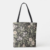 Seamless pattern. Beautiful fabric blooming realis トートバッグ (裏面)