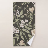 Seamless pattern. Beautiful fabric blooming realis バスタオル (バスタオル)