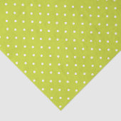 Seamless pattern  bright lime polka dot pattern 薄葉紙 (詳細)