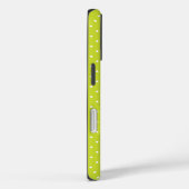 Seamless pattern  bright lime polka dot pattern Case-Mate iPhoneケース (裏面 / 右)