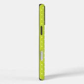 Seamless pattern  bright lime polka dot pattern Case-Mate iPhoneケース (裏面 / 右)