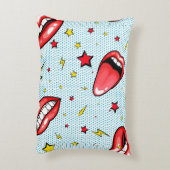 Seamless pattern cartoon comic super speech bubble アクセントクッション (裏面(縦))