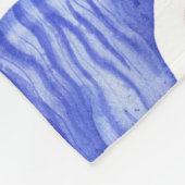 Seamless pattern depicting colored dinosaurs, rain フリースブランケット (角)