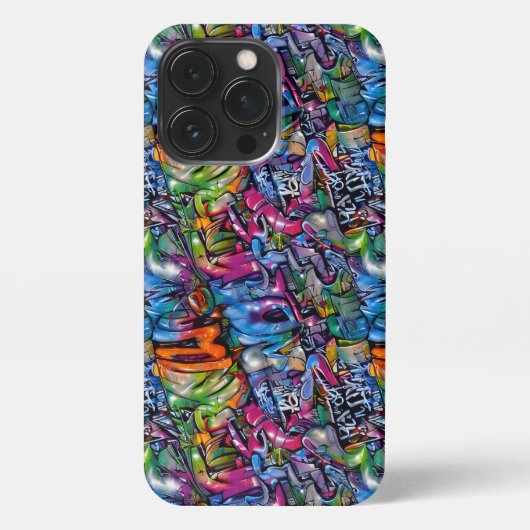Seamless Pattern Graffiti 11 iPhoneケース (裏面)