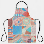 Seamless pattern. Imitation of a patchwork pattern エプロン (正面)