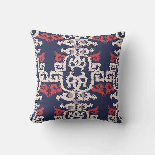 Seamless pattern in oriental styleabstract, arabic クッション (正面)