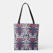 Seamless pattern in oriental styleabstract, arabic トートバッグ (裏面)
