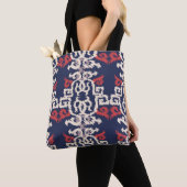 Seamless pattern in oriental styleabstract, arabic トートバッグ (クローズアップ)