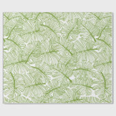 Seamless pattern Monstera leaves background. Flora ラッピングペーパー (フラット)