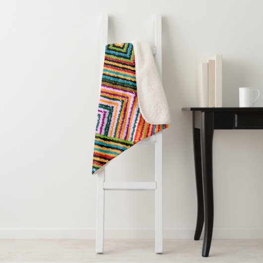 Seamless pattern patchwork design. Creative backgr シェルパブランケット (インサイチュ)