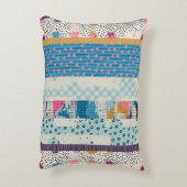 Seamless pattern, patchwork tiles. アクセントクッション (裏面(縦))