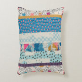 Seamless pattern, patchwork tiles. アクセントクッション (正面(垂直))