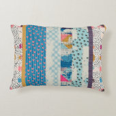 Seamless pattern, patchwork tiles. アクセントクッション (裏面)
