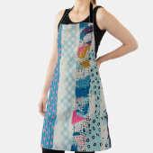 Seamless pattern, patchwork tiles. エプロン (インサイチュ)