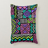 seamless pattern with abstract lines. geometric a アクセントクッション (正面(垂直))