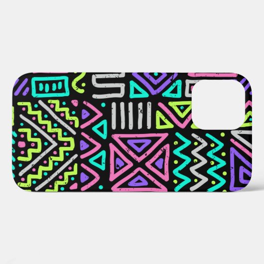 seamless pattern with abstract lines. geometric a Case-Mate iPhoneケース (裏面 (横))