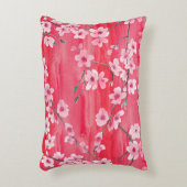 Seamless pattern with Beautiful Cherry blossom flo アクセントクッション (正面(垂直))