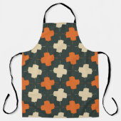 Seamless pattern with bright geometric elements on エプロン (正面)