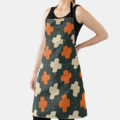 Seamless pattern with bright geometric elements on エプロン (インサイチュ)