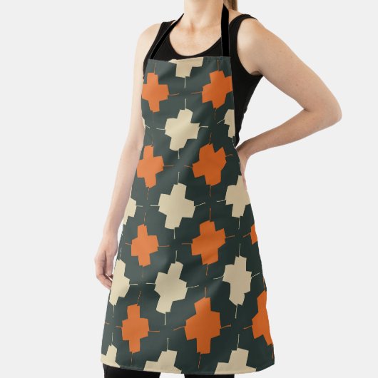 Seamless pattern with bright geometric elements on エプロン (インサイチュ)