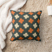 Seamless pattern with bright geometric elements on クッション (ブランケット)