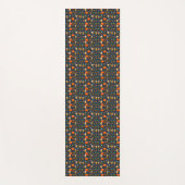 Seamless pattern with chess pieces, books, dice ヨガマット (正面)