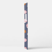 Seamless pattern with Christmas balls on a dark ba Case-Mate iPhoneケース (裏面 / 右)