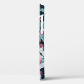 Seamless pattern with eucalyptus leaves and flower Case-Mate iPhoneケース (裏面 / 左)