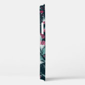 Seamless pattern with eucalyptus leaves and flower Case-Mate iPhoneケース (裏面 / 右)