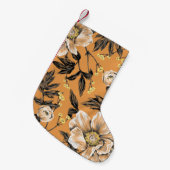 Seamless pattern with flowers.art,floral,pattern,c スモールクリスマスストッキング (正面 (吊り時))