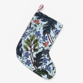 Seamless pattern with flowers in art deco style. M スモールクリスマスストッキング (正面 (吊り時))