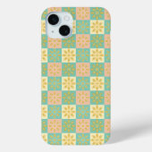 Seamless pattern with geometric floral motifs Case-Mate iPhoneケース (裏面)