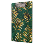 Seamless pattern with golden ferns クリップボード (左)