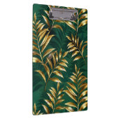 Seamless pattern with golden ferns クリップボード (右)