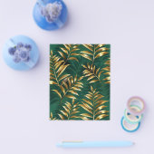 Seamless pattern with golden ferns チラシ (シングル)