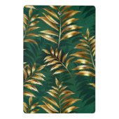 Seamless pattern with golden ferns ミニクリップボード (裏面)