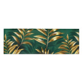 Seamless pattern with golden ferns 名札 (正面)