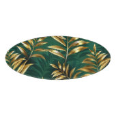 Seamless pattern with golden ferns 名札 (正面)