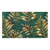 Seamless pattern with golden ferns 名札 (正面)