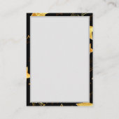 Seamless pattern with Golden Stars アドバイスカード (裏面)